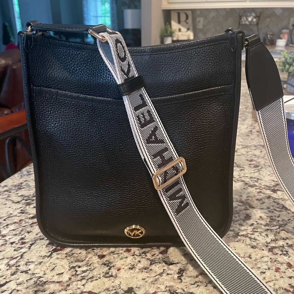 Black Michael Kors crossbody bag.